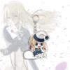 Anime Violet Evergarden Acrylic Keyring Figure Model Cartoon Cosplay KeyChain Backpack Pendant Accessories Keychain Fan Gifts 2 - Violet Evergarden Store