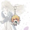 Anime Violet Evergarden Acrylic Keyring Figure Model Cartoon Cosplay KeyChain Backpack Pendant Accessories Keychain Fan Gifts 4 - Violet Evergarden Store