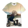 New Fashion T Shirt Anime Violet Evergarden 3D Print Streetwear Men Women Short Sleeve T Shirt 1 - Violet Evergarden Store