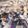Violet Evergarden Anime Mousepad Mouse Pad Mouse Mat With Pad Prime Gaming XXL Keyboard Pad Stitch 1 - Violet Evergarden Store