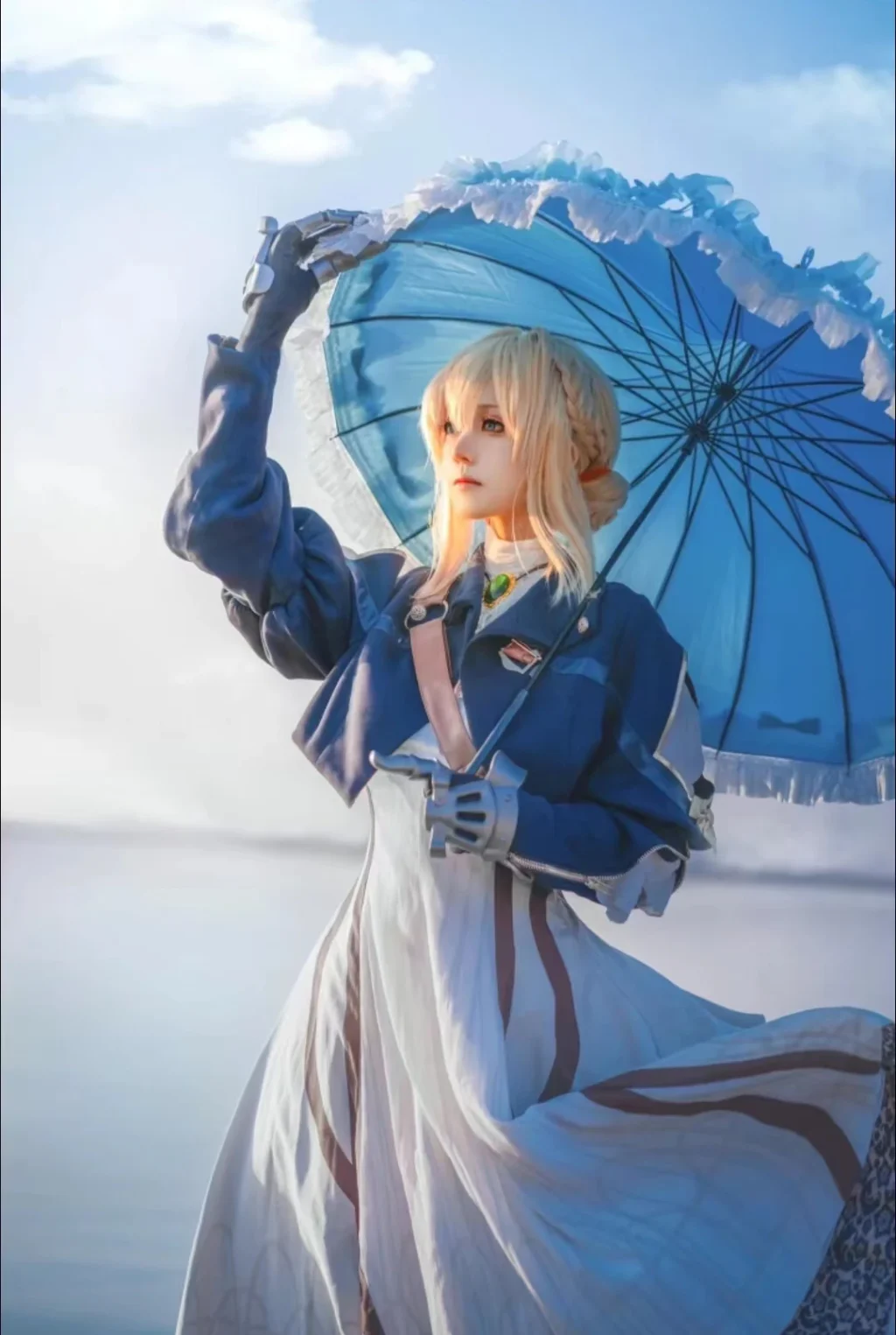 Violet Evergarden Cosplay Costume Anime Auto Memories Doll There Is No Time for Flowers To Wither 4 - Violet Evergarden Store