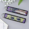Violet Evergarden Embroidered Key Fobs Anime Key Tag Keychain For Motorcycles Cars Key Ring Accessories Gifts 5 - Violet Evergarden Store