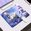 Violet Evergarden Small Gaming Mouse Pad Computer Office Mousepad Keyboard Pad Desk Mat PC Gamer Mouse 15 - Violet Evergarden Store