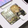 Violet Evergarden Small Gaming Mouse Pad Computer Office Mousepad Keyboard Pad Desk Mat PC Gamer Mouse 26 - Violet Evergarden Store