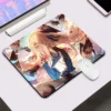 Violet Evergarden Small Gaming Mouse Pad Computer Office Mousepad Keyboard Pad Desk Mat PC Gamer Mouse 9 - Violet Evergarden Store