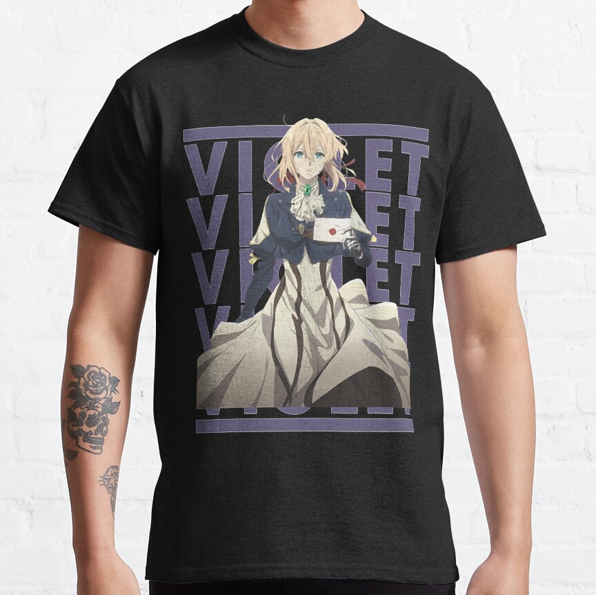 ssrcoclassic teemens10101001c5ca27c6front altsquare product1000x1000.u1 16 - Violet Evergarden Store