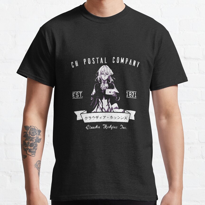 ssrcoclassic teemens10101001c5ca27c6front altsquare product1000x1000.u1 19 - Violet Evergarden Store