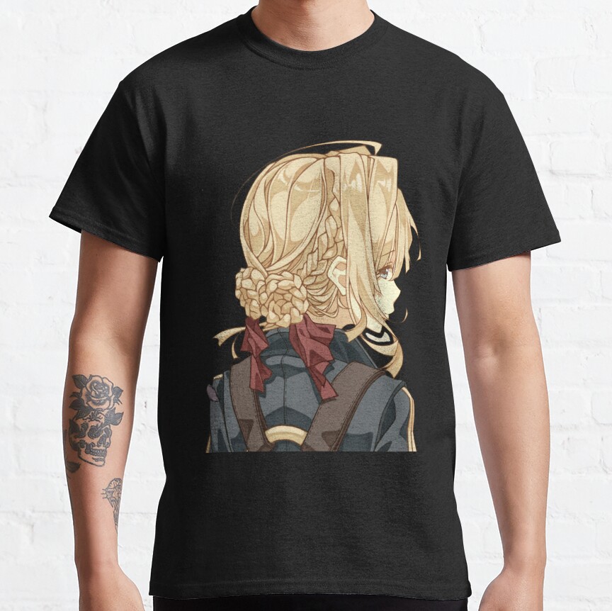 ssrcoclassic teemens10101001c5ca27c6front altsquare product1000x1000.u1 8 - Violet Evergarden Store