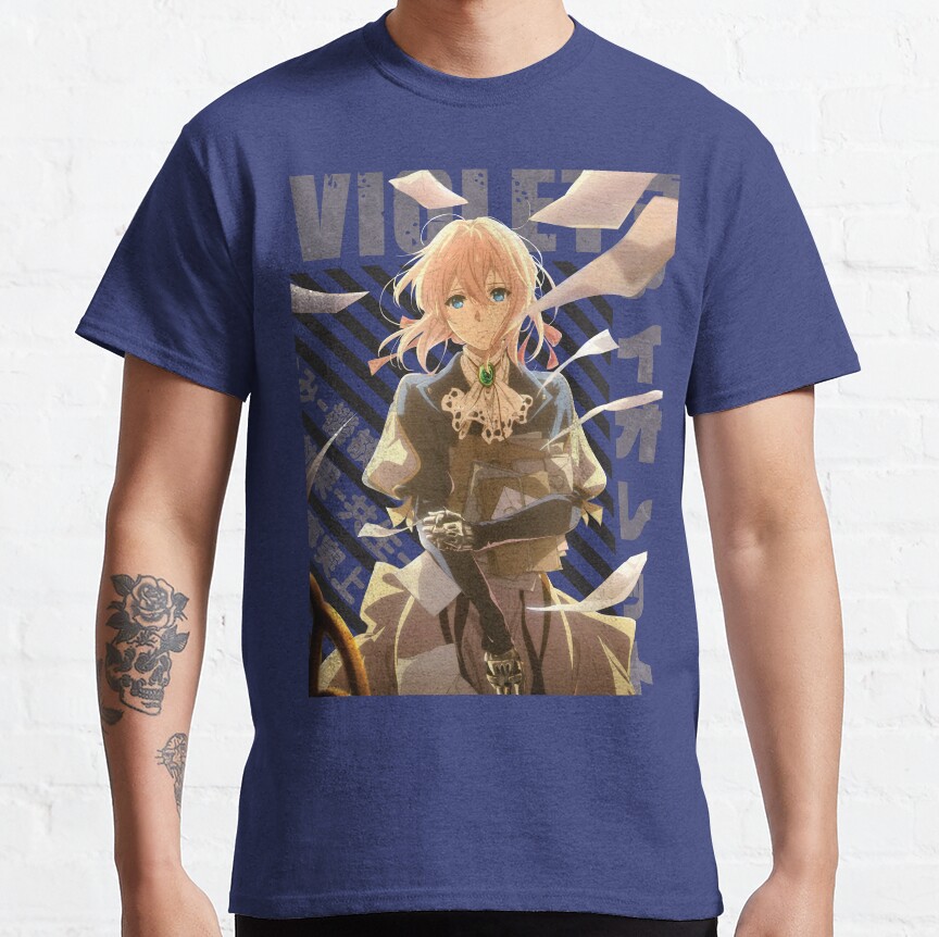 ssrcoclassic teemens353d774d8b4ffd91front altsquare product1000x1000.u1 15 - Violet Evergarden Store