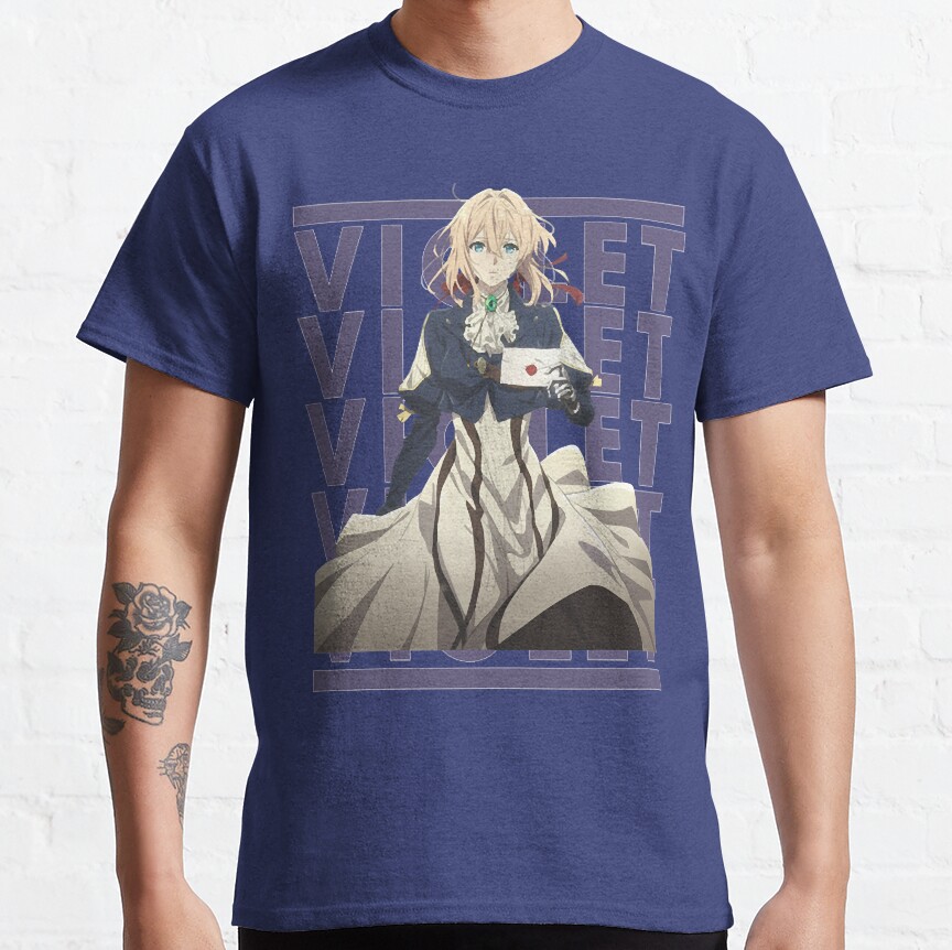 ssrcoclassic teemens353d774d8b4ffd91front altsquare product1000x1000.u1 16 - Violet Evergarden Store