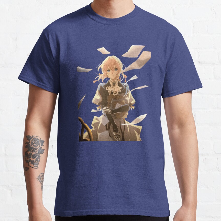 ssrcoclassic teemens353d774d8b4ffd91front altsquare product1000x1000.u1 27 - Violet Evergarden Store