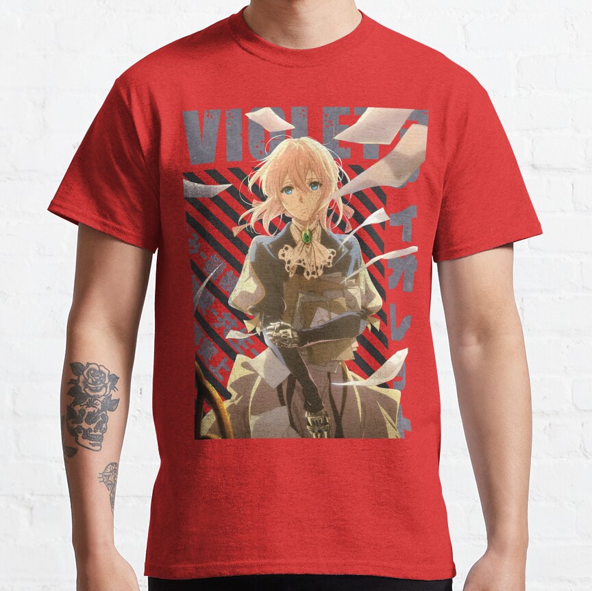 ssrcoclassic teemensdd21218219e99865front altsquare product1000x1000.u1 15 - Violet Evergarden Store