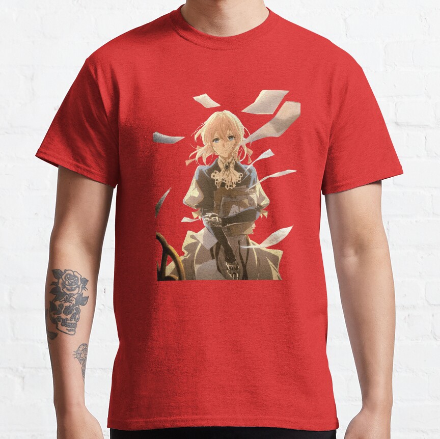 ssrcoclassic teemensdd21218219e99865front altsquare product1000x1000.u1 27 - Violet Evergarden Store