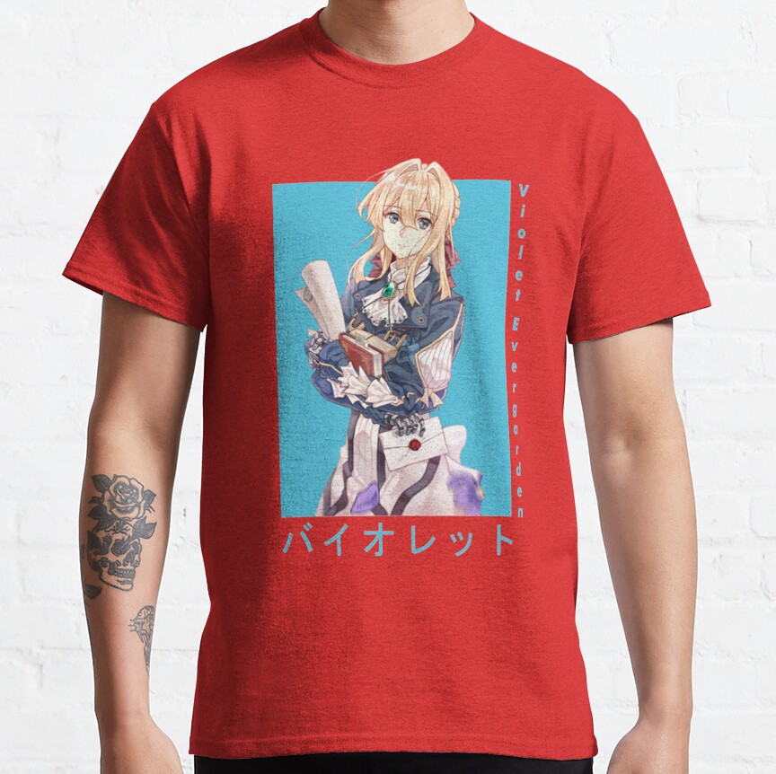 ssrcoclassic teemensdd21218219e99865front altsquare product1000x1000.u1 3 - Violet Evergarden Store