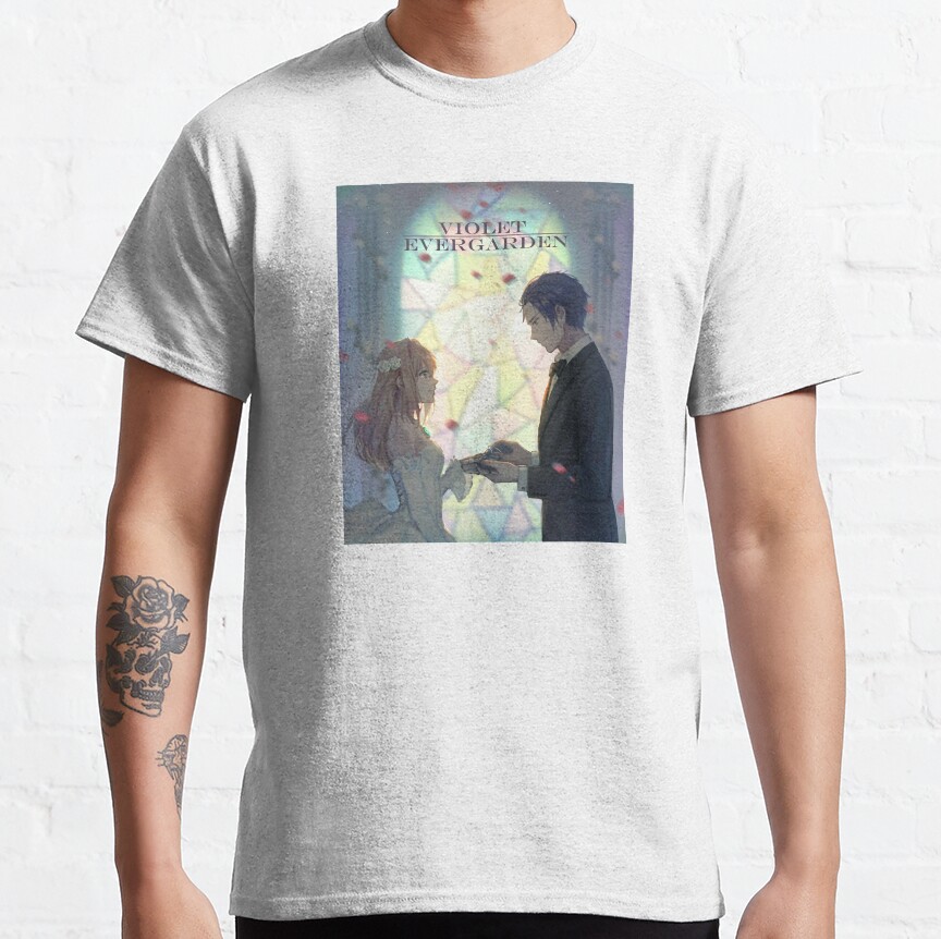 ssrcoclassic teemensfafafaca443f4786front altsquare product1000x1000.u1 51 - Violet Evergarden Store