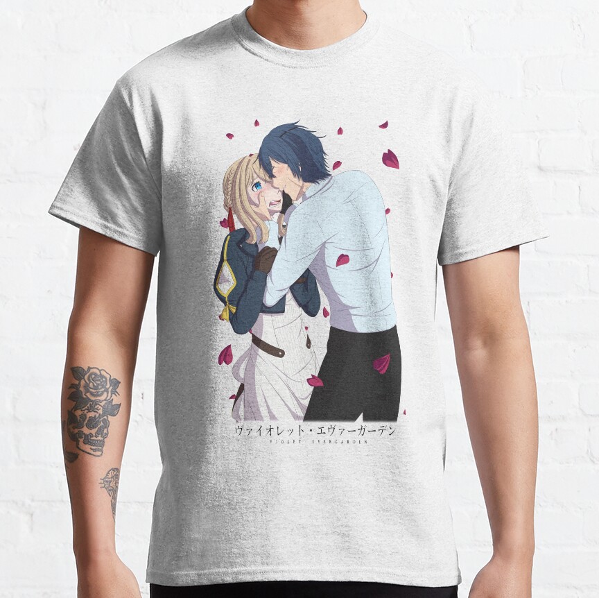 ssrcoclassic teemensfafafaca443f4786front altsquare product1000x1000.u1 52 - Violet Evergarden Store