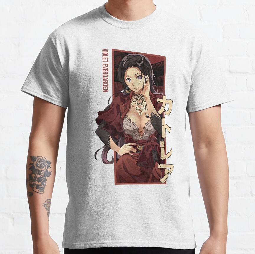 ssrcoclassic teemensfafafaca443f4786front altsquare product1000x1000.u1 57 - Violet Evergarden Store