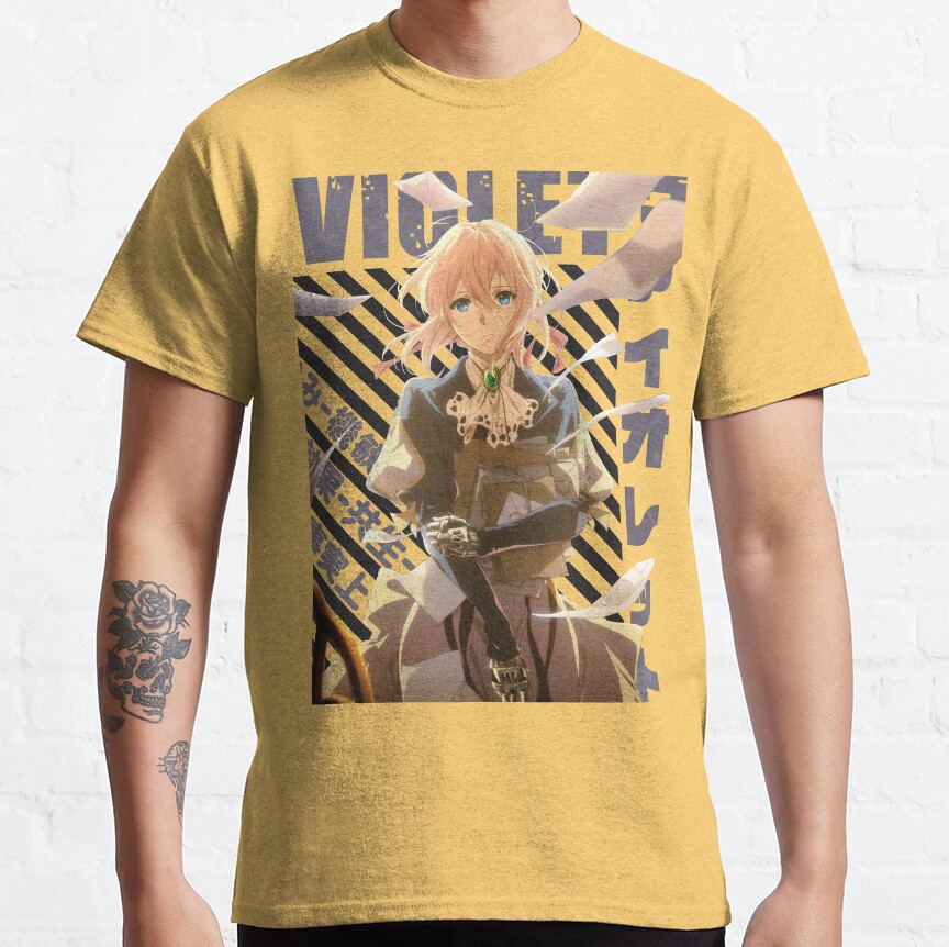 ssrcoclassic teemensffcf6eda6eb664a1front altsquare product1000x1000.u1 15 - Violet Evergarden Store