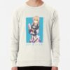 ssrcolightweight sweatshirtmensoatmeal heatherfrontsquare productx1000 bgf8f8f8 11 - Violet Evergarden Store