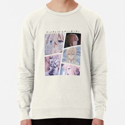 ssrcolightweight sweatshirtmensoatmeal heatherfrontsquare productx1000 bgf8f8f8 51 - Violet Evergarden Store