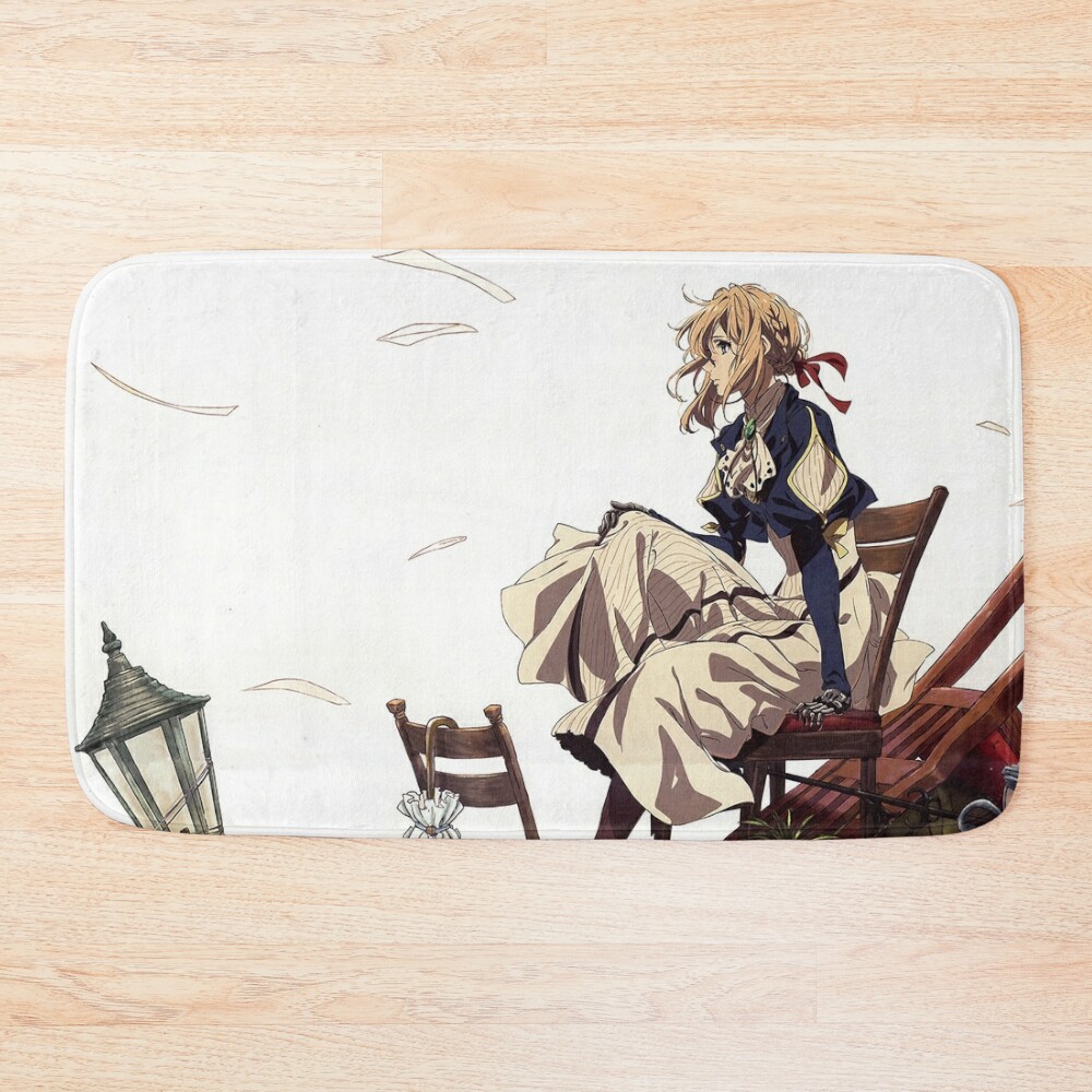 urbathmat flatlay largesquare1000x1000.1u5 29 - Violet Evergarden Store