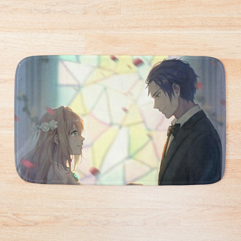 urbathmat flatlay largesquare1000x1000.1u5 34 - Violet Evergarden Store