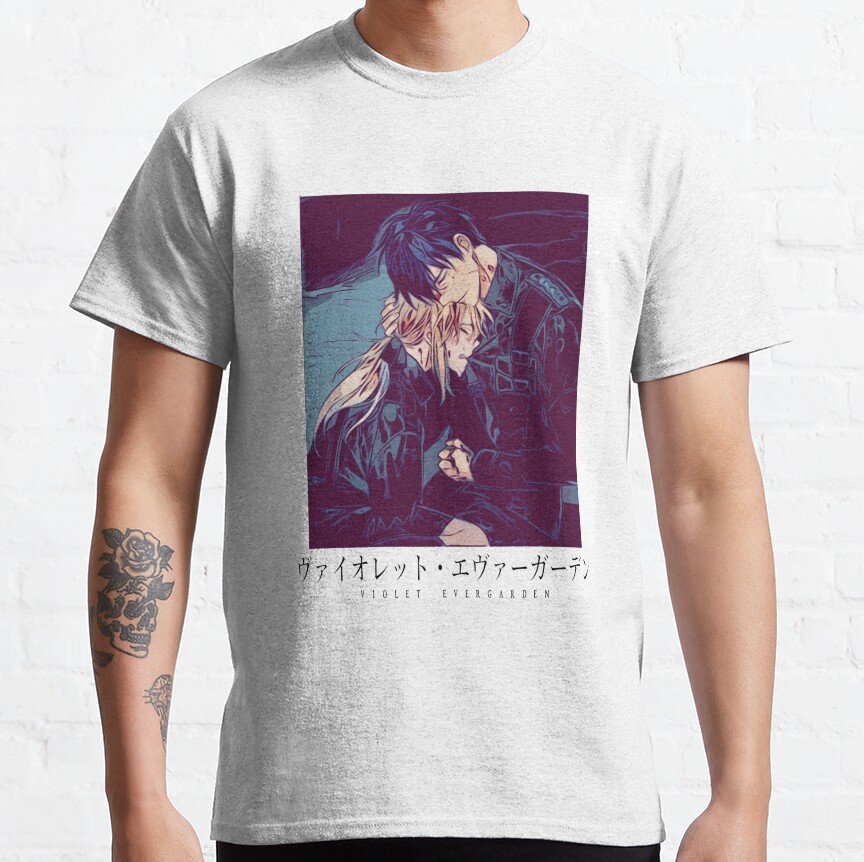 Violet Evergarden – Violet And Gilbert (Sketch) T-Shirt