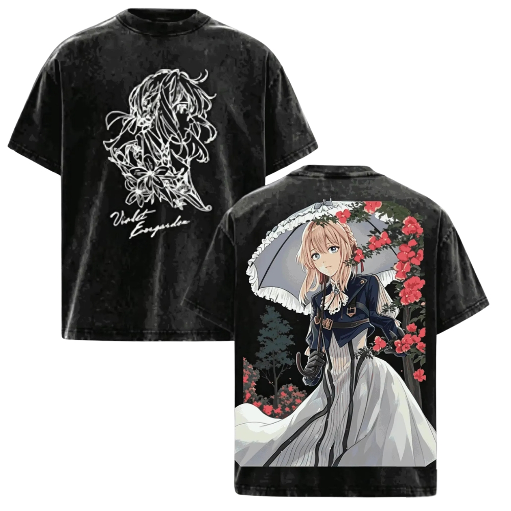 Violet20Evergarden20Beauty20Mineral20Wash20T20 20Shirt - Violet Evergarden Store