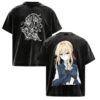 Violet20Evergarden20Lovely20Mineral20Wash20T20 20Shirt - Violet Evergarden Store