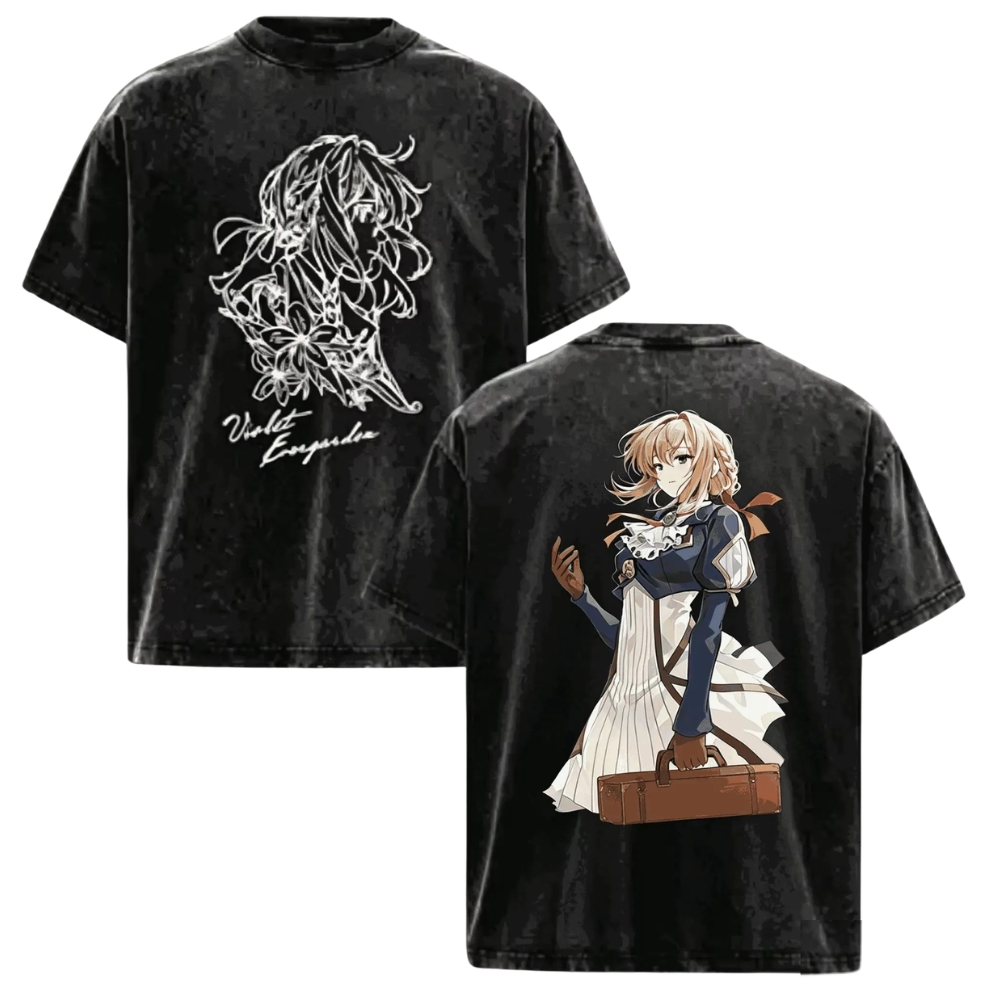 Violet20Evergarden20Main20Mineral20Wash20T20 20Shirt - Violet Evergarden Store